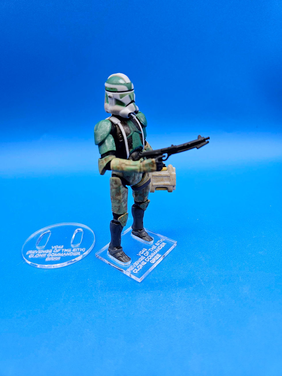 Thumbnail: Clone  Commander Gree (ROTS) VC43 Acrylic Base 