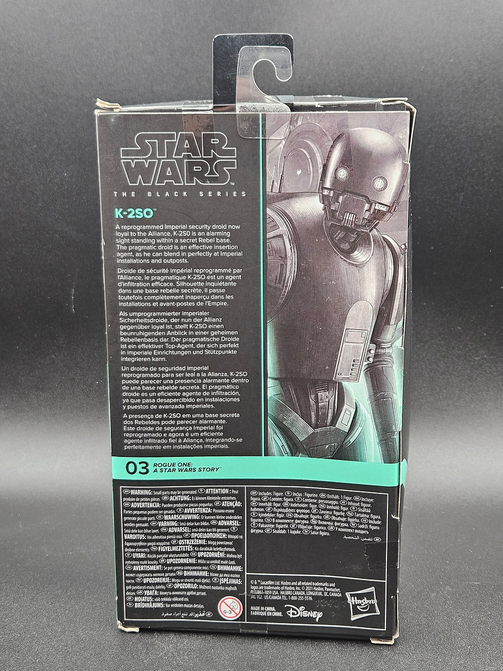 縮圖：Star Wars Black Series: Rogue One - K-2SO #03 M.I.B 