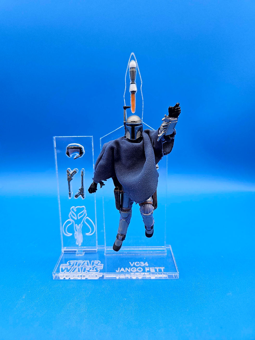 Miniaturbild: Jango Fett VC34 Acrylic Base SET (B) 🔥 No Toy Included 