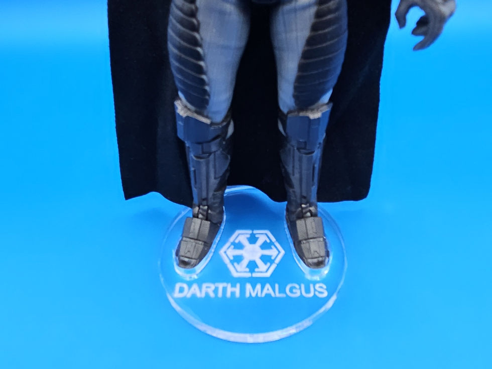 Miniature : Darth Malgus Acrylic Base 
