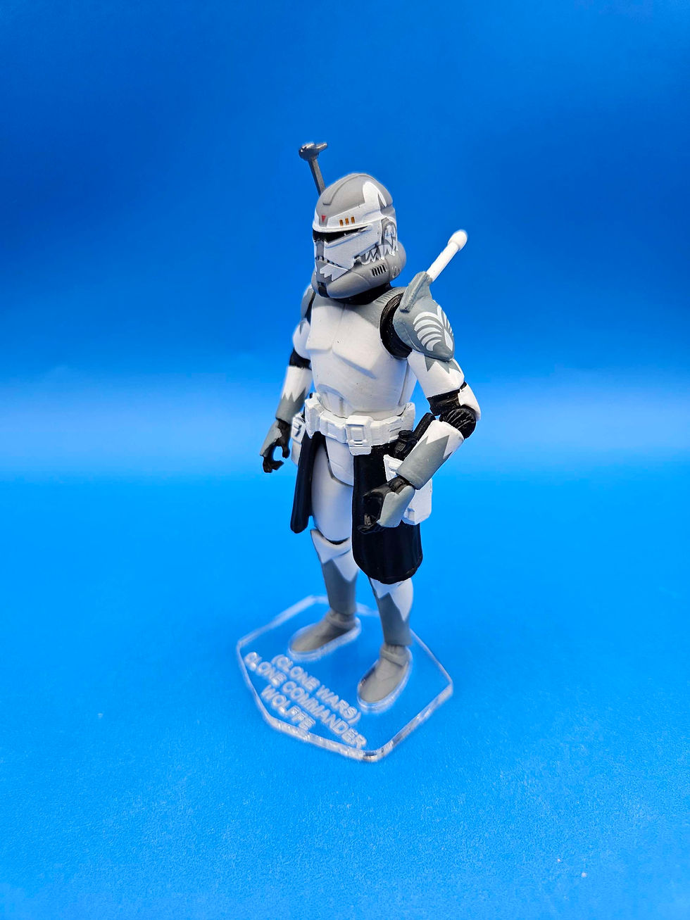 Thumbnail: Clone Commander Wolffe (The CloneWars)  VC168 Acrylic Base