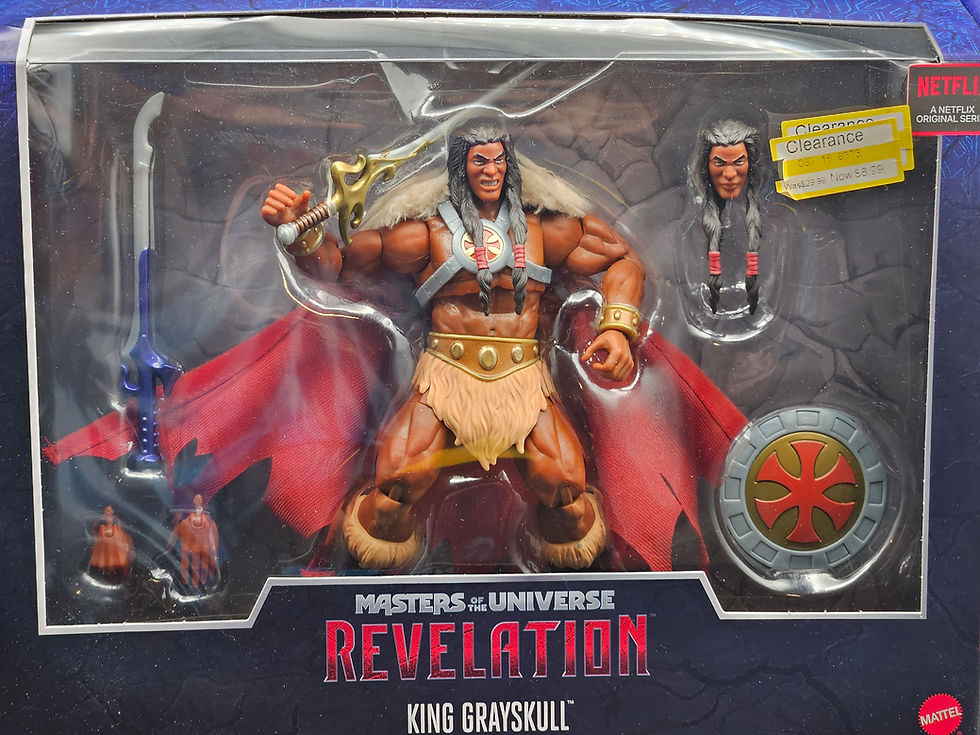 Μικρογραφία: New/Sealed Masters of the Universe Masterverse King Grayskull
