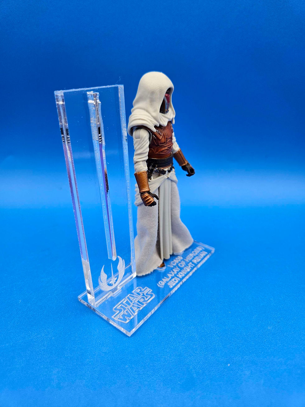 Thumbnail: Jedi Knight Revan VC306 ACRYLIC BASE SET . Acrylic Backer Sold Separately 