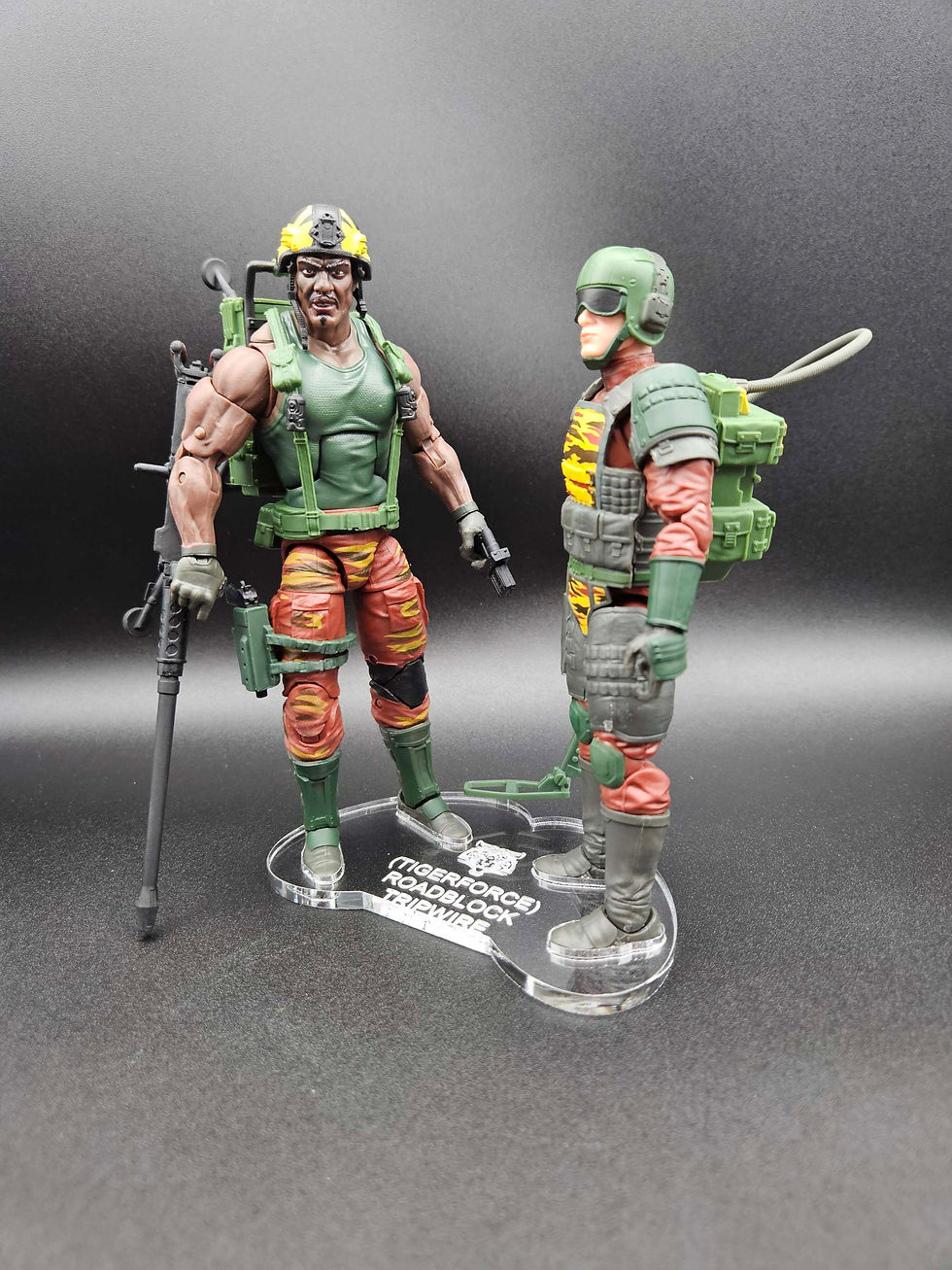 Thumbnail: Classified RoadBlock Tripwire (Tigerforce) Acrylic Base 🔥 No Toy Included 🔥 