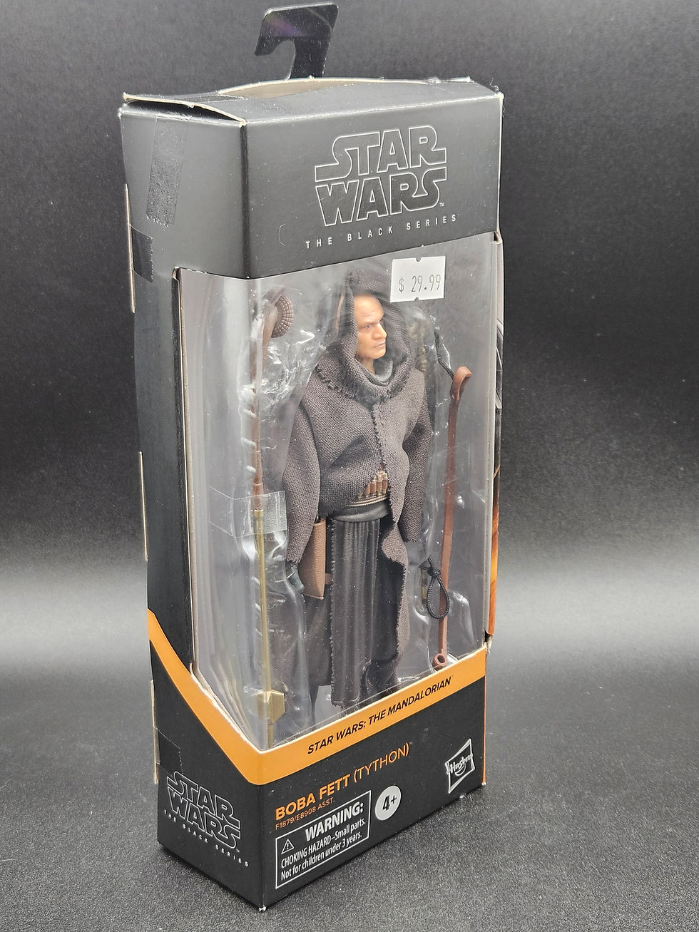 Thumbnail: Star Wars Black Series The Mandalorian Boba Fett (Tython) #16 M.I.B 