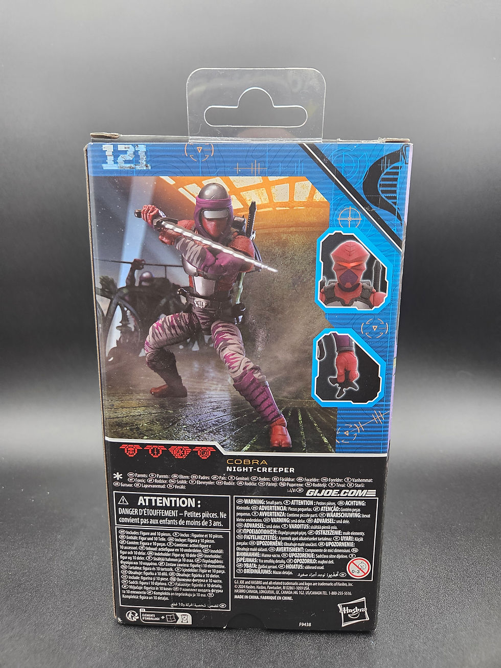 縮圖：G.I. Joe Classified Series Cobra Night-Creeper #121 M.I.B 