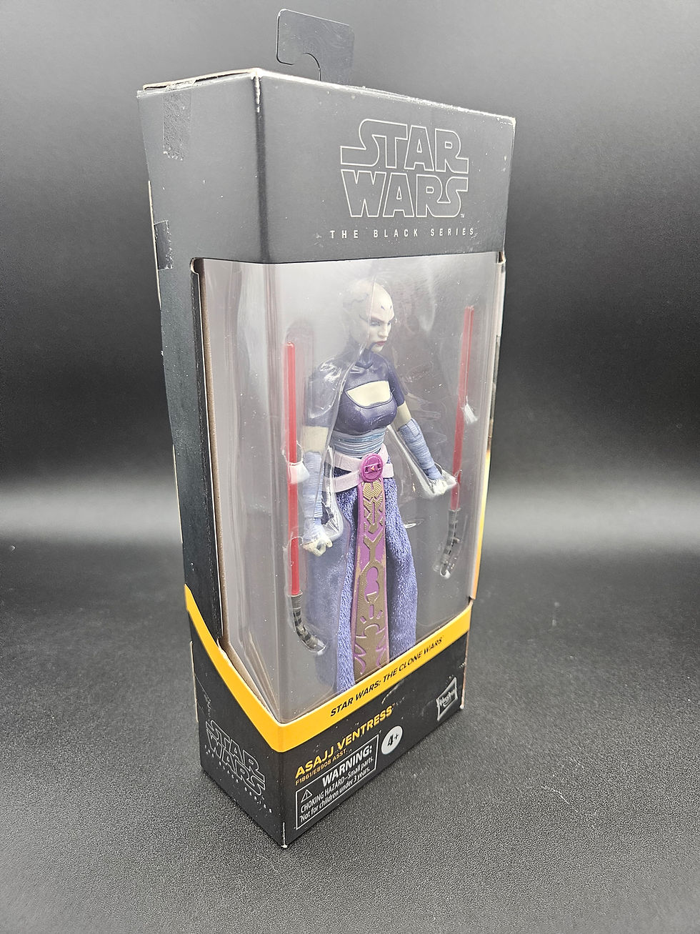 Thumbnail: Star Wars Black Series Asajj Ventress (The Clone Wars) #07 M.I.B 