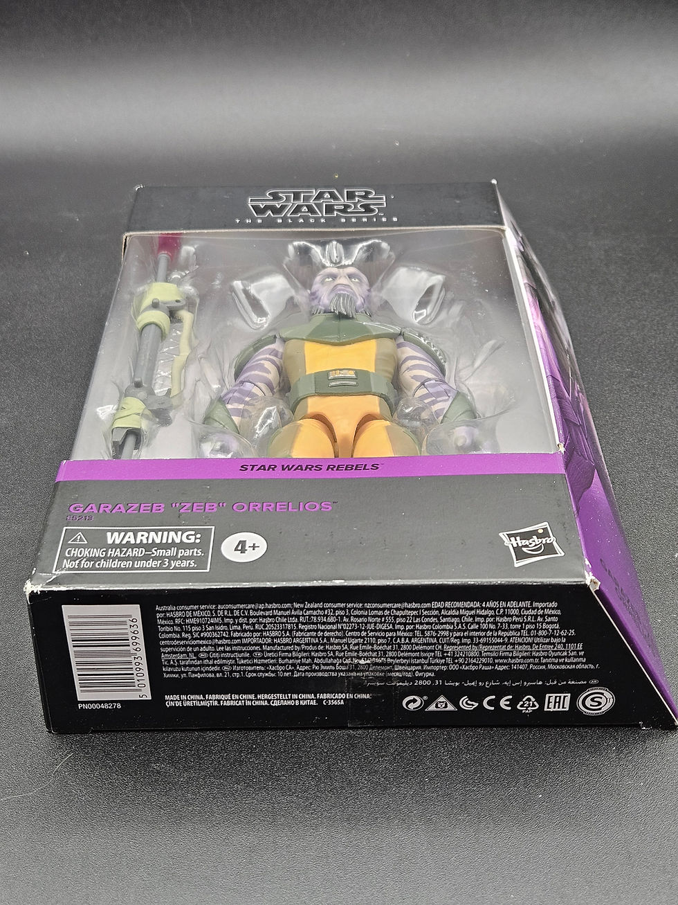Miniaturbild: New/Sealed STAR WARS Black Series Garazeb “Zeb” Orrelios Rebels Deluxe #01