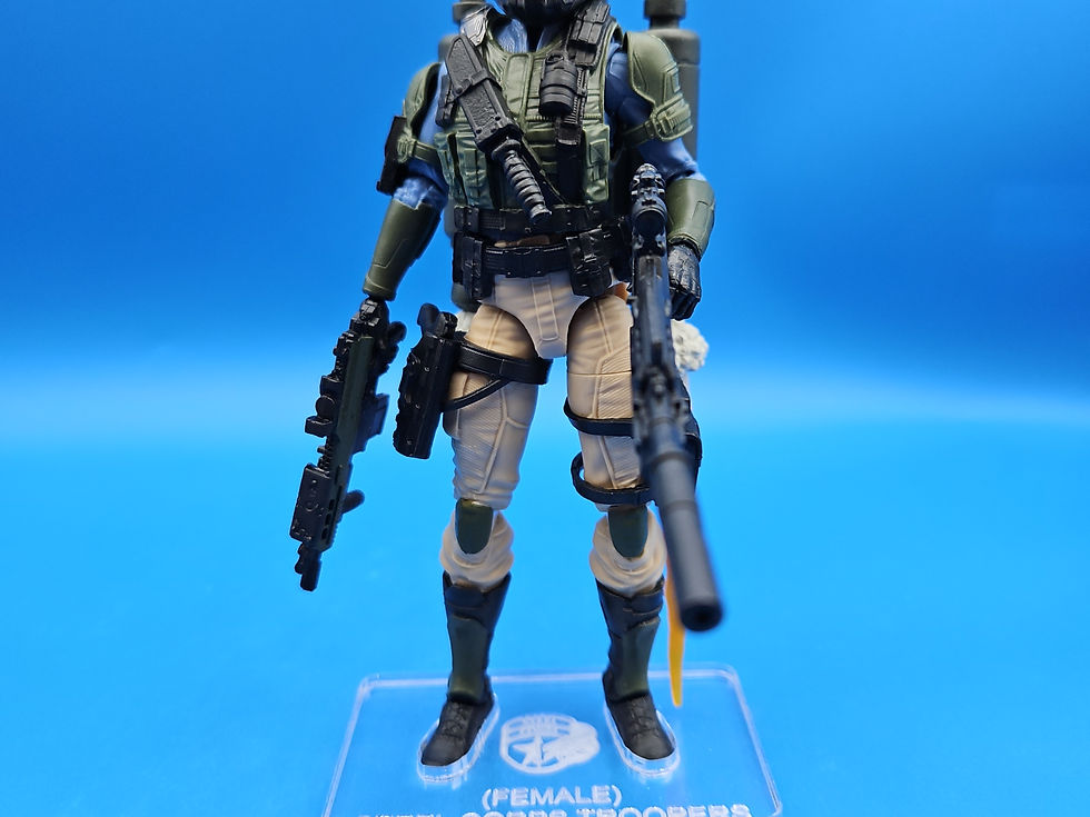 Miniatura: Steel Corps Troopers Acrylic Base A