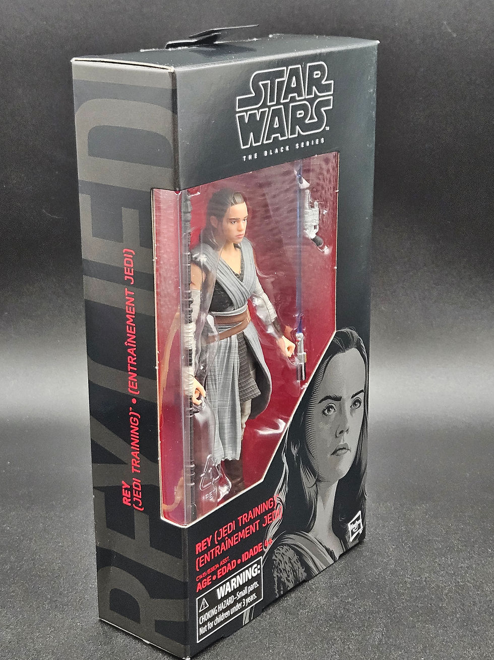Μικρογραφία: New/Sealed Star Wars Black Series REY (Jedi Training) #44