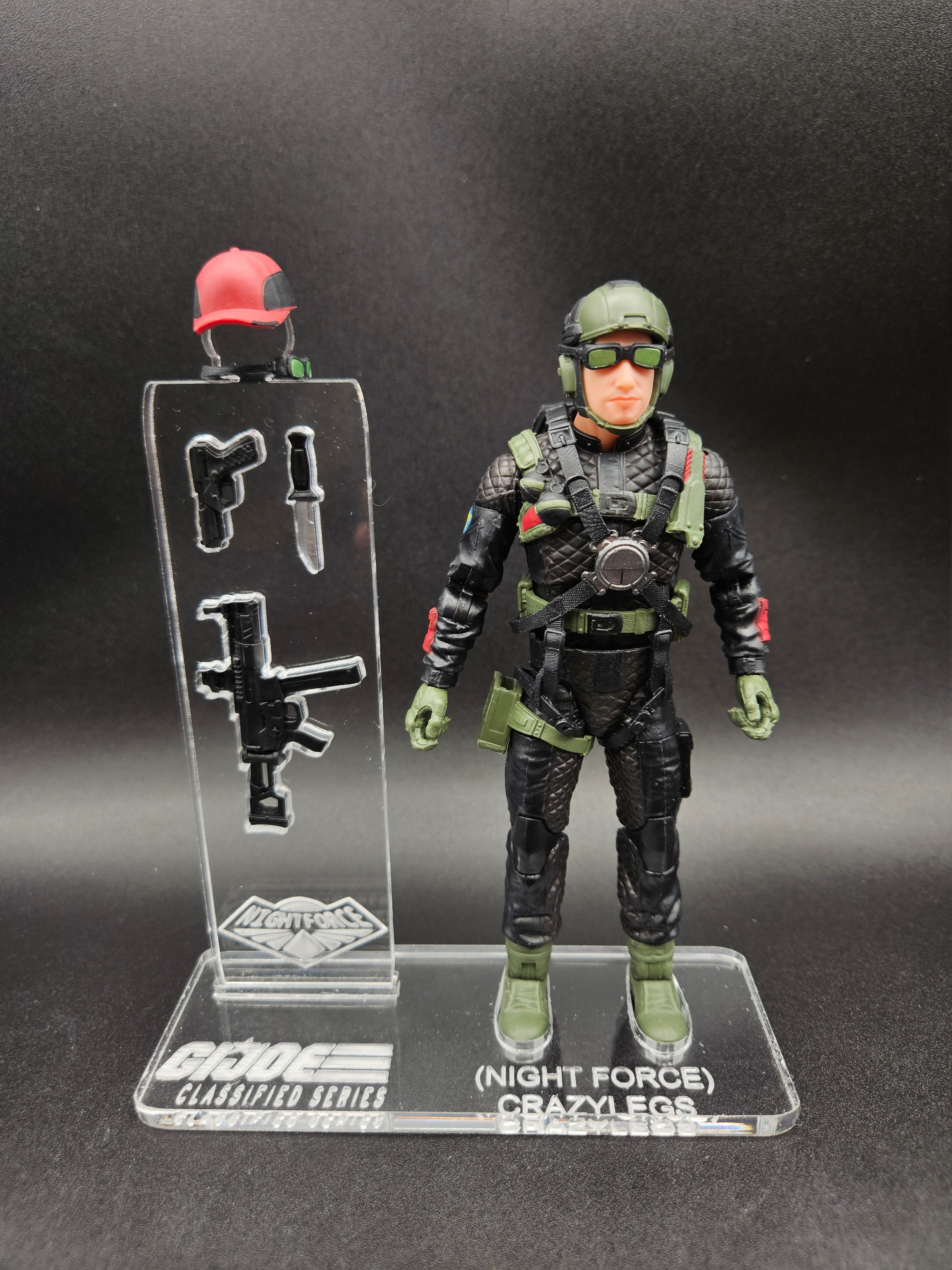 Dragonfly Crazylegs (Nightforce) Acrylic Base Set