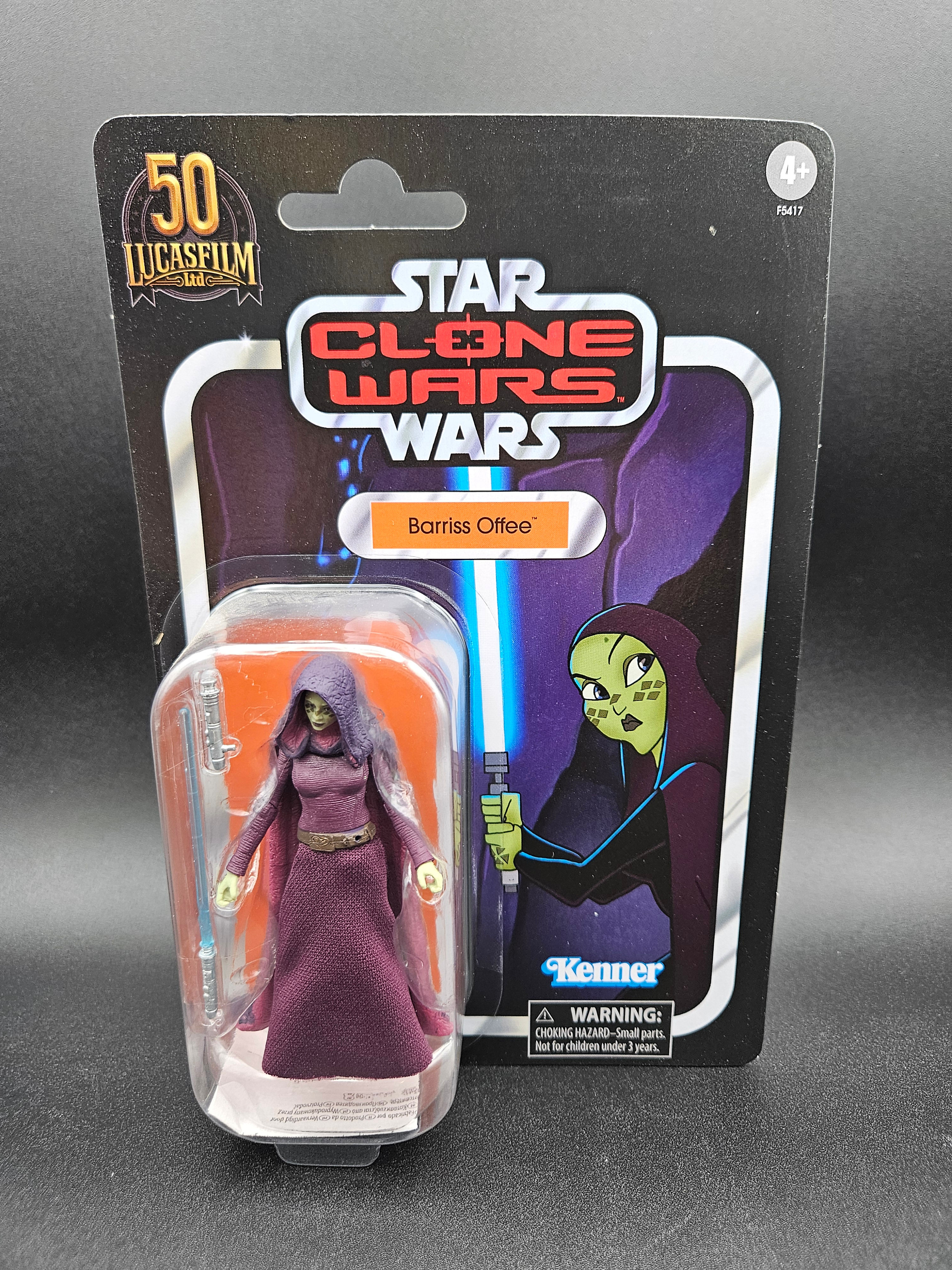 Star Wars Vintage Collection Barriss Offee VC214  Clone Wars Walmart Exclusive