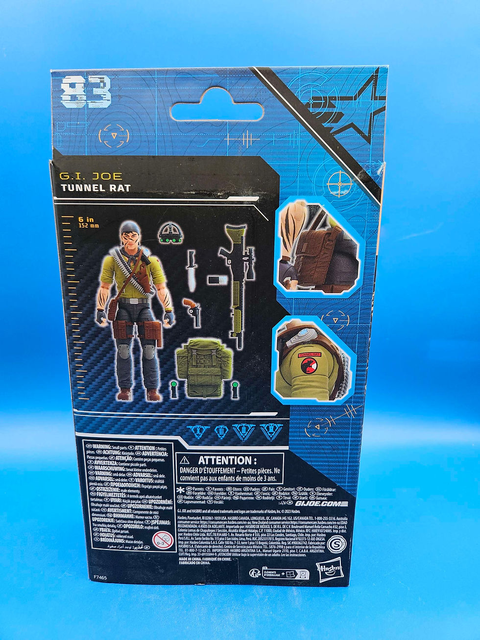 Thumbnail: G.I. Joe Classified Tunnel Rat (MISB) Sealed