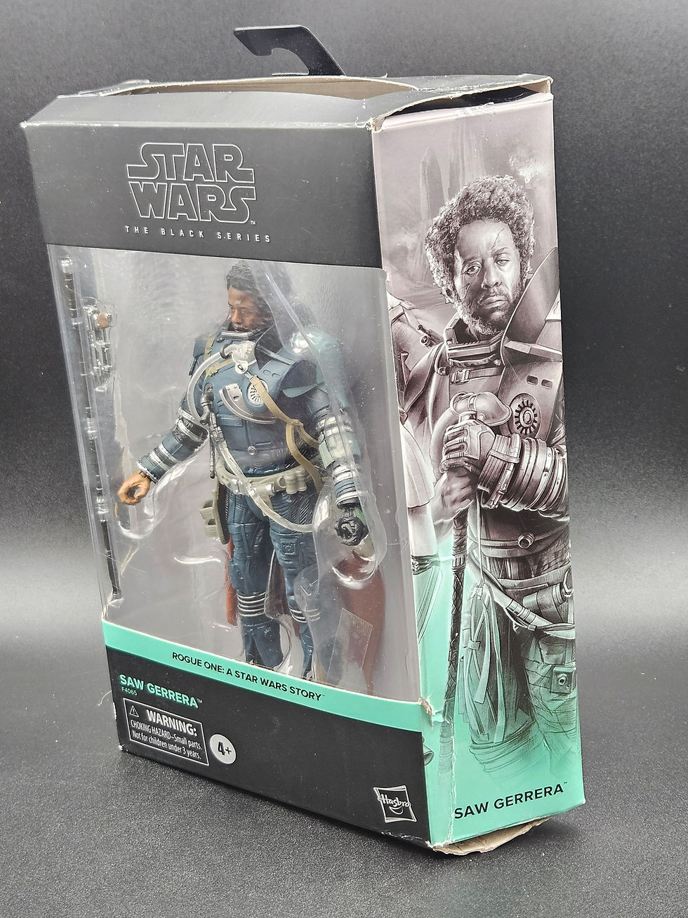 Miniatura: Star Wars Black Series (Rogue One) Saw Gerrera #10 M.I.B 