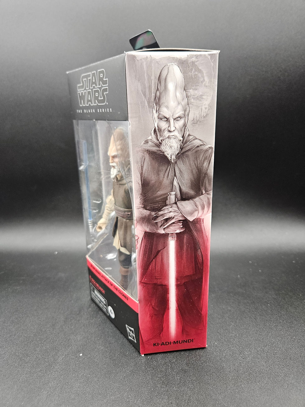 Thumbnail: Star Wars Black Series Ki-Adi-Mundi  (Attack Of The Clones) #04 M.I.B 