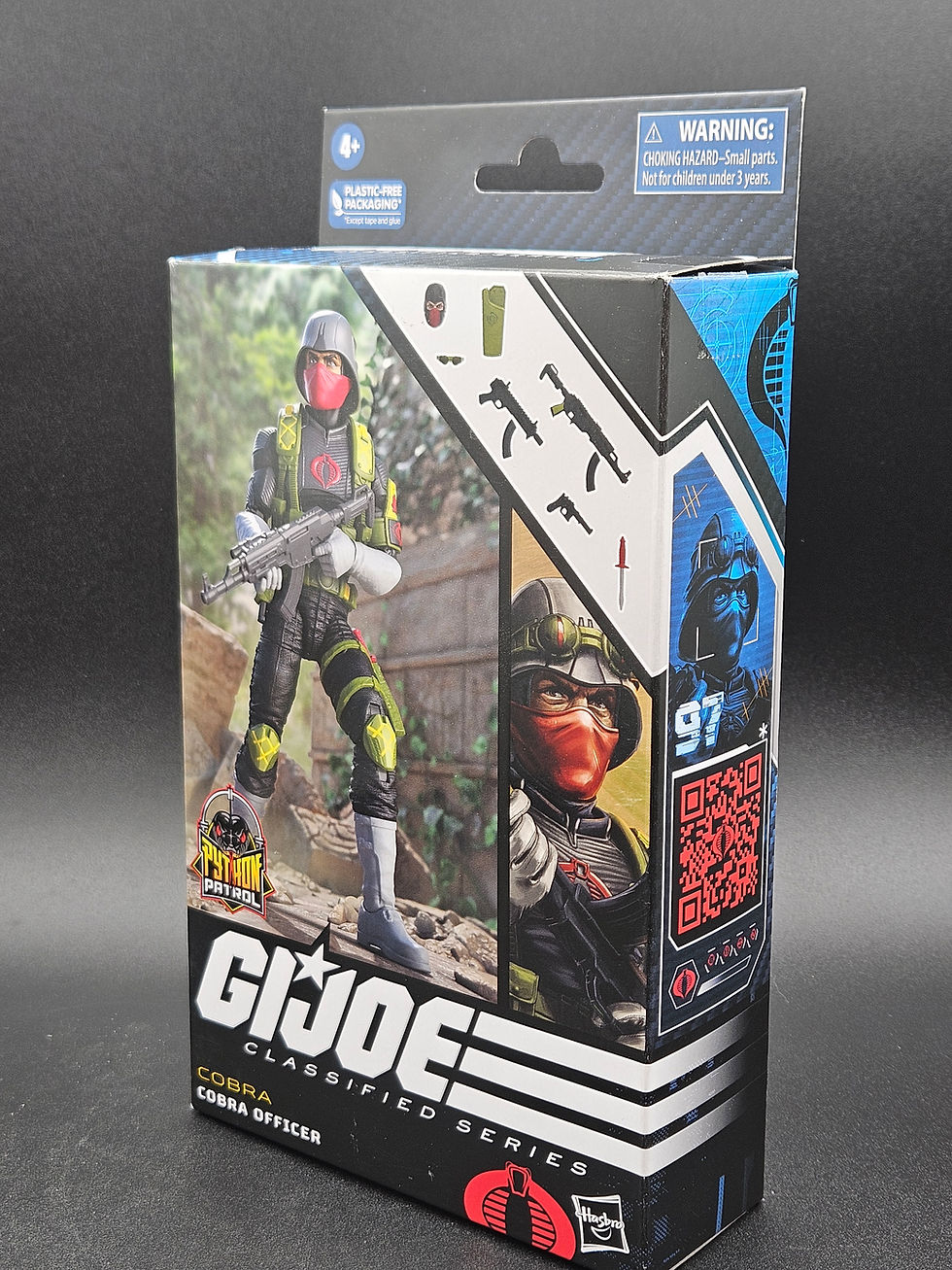 Thumbnail: G.I. Joe Classified Cobra Officer Python Patrol #97 M.I.B Complete
