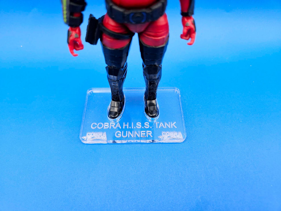Miniatura: Cobra H.I.S.S. Tank Gunner Acrylic Base