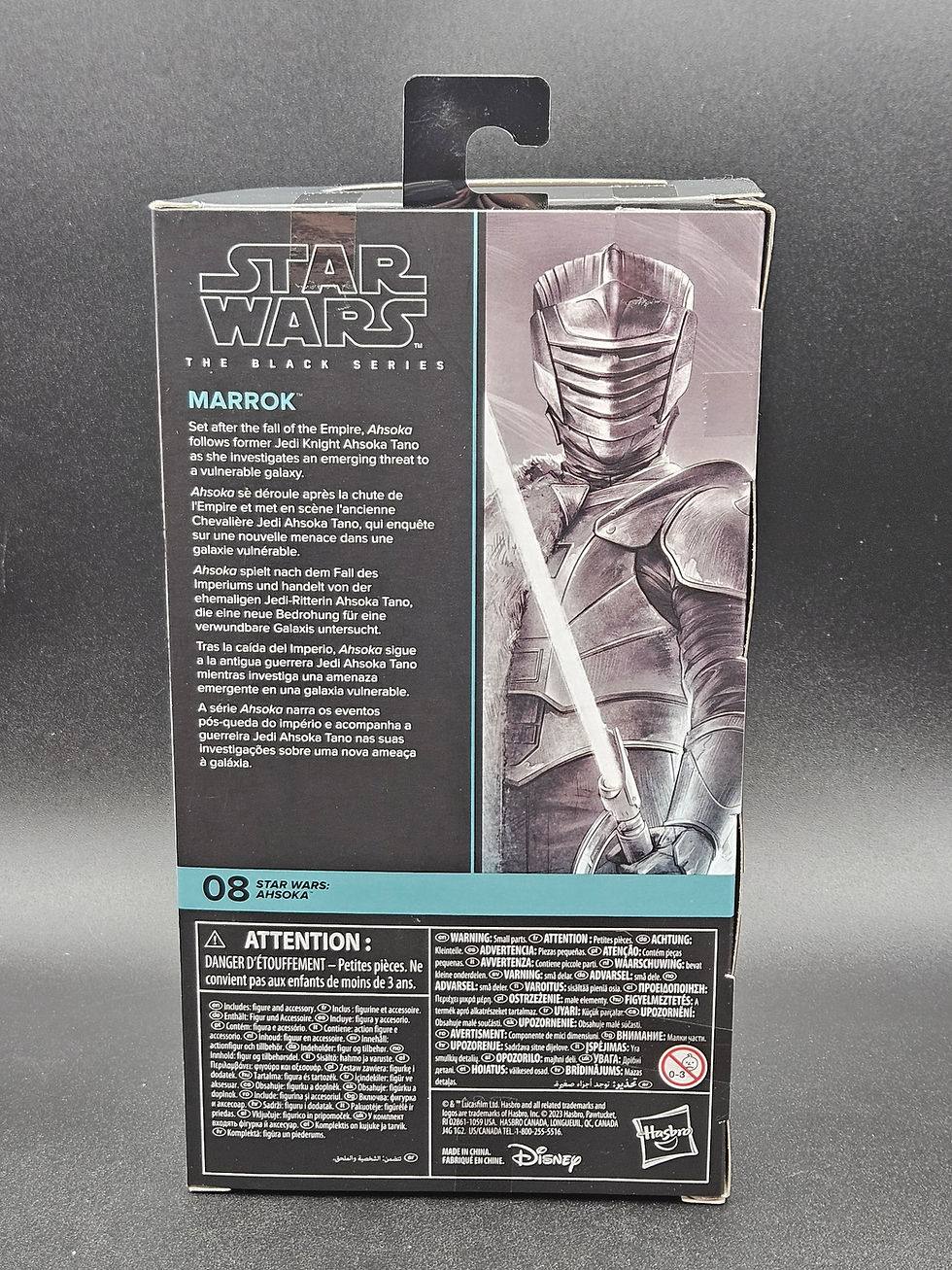 Thumbnail: Star Wars The Black Series (Ahsoka) Marrok #08 M.I.B 