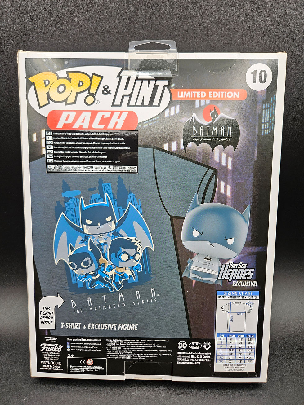 サムネイル： New Funko Pop! & Pint Pack: DC Batman #10 Limited Edition Signed Kevin Conroy 