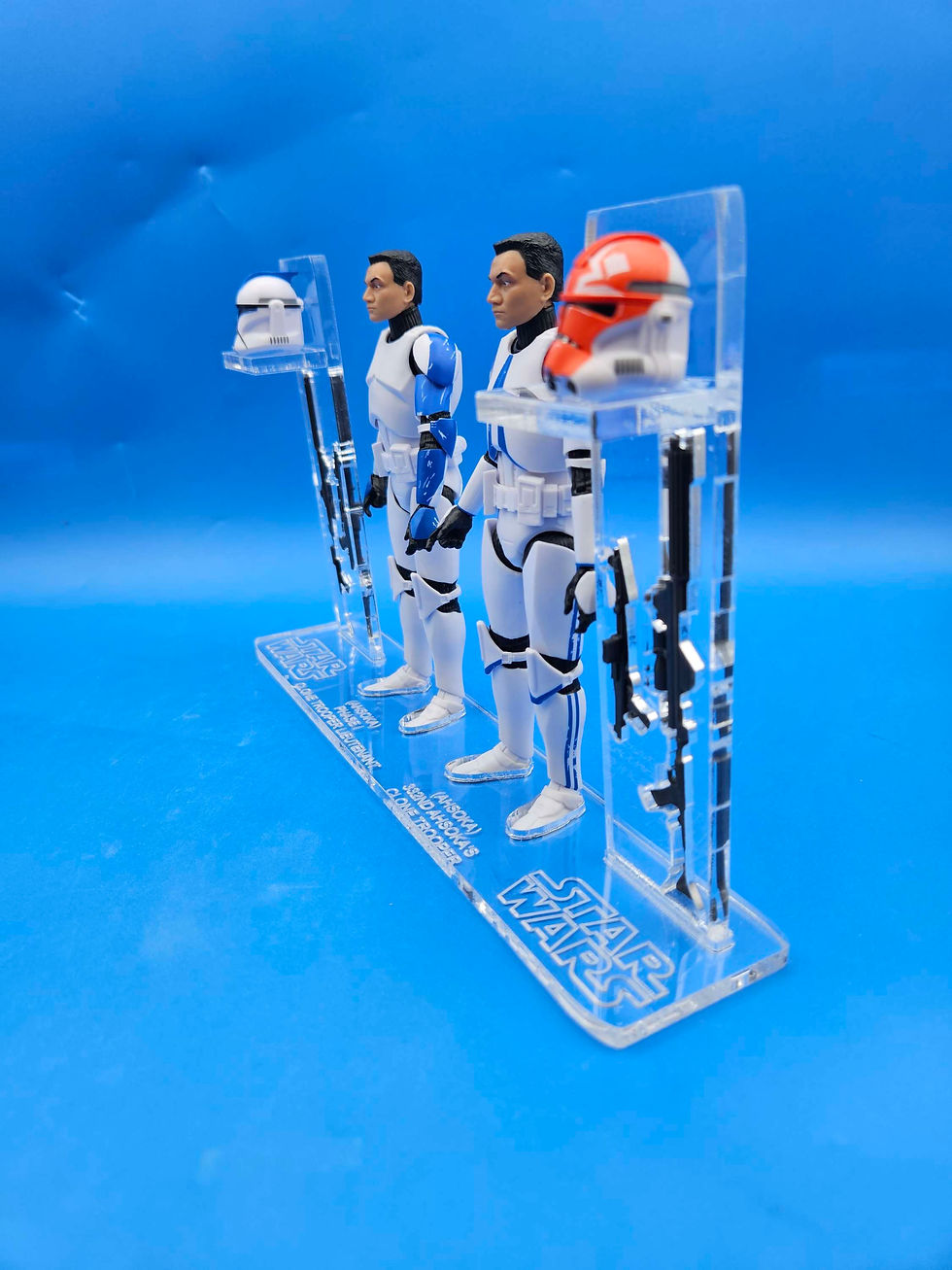 Μικρογραφία: Phase I Clone T. LT & 332ND C.T (Ahsoka) 2 Pack ACRYLIC Dual Base Set. 