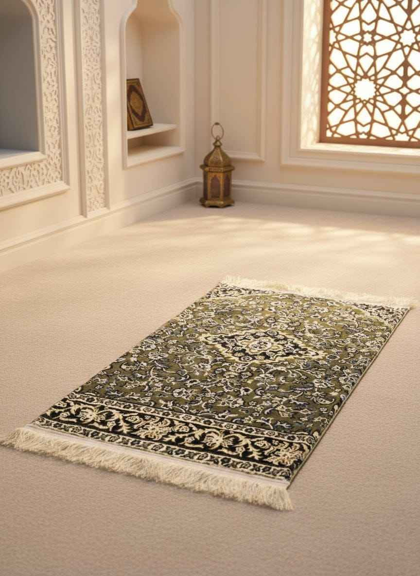 Thumbnail: Rawdah Bundle Set  (Rawdah Prayer Mat & Rawdah Perfume)