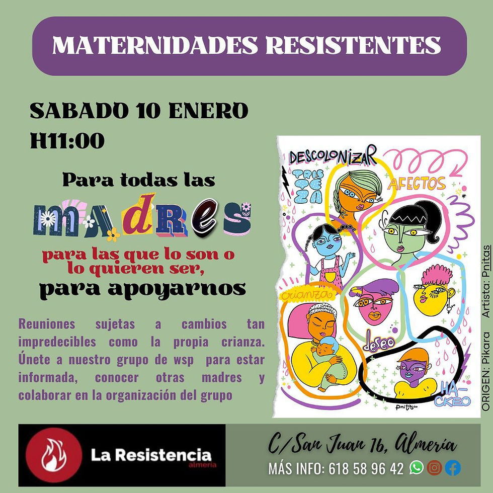 Maternidades Resistentes está de vuelta en la Resistencia 