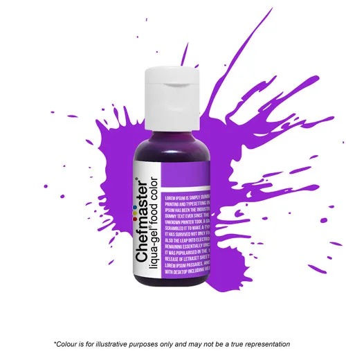 ChefMaster Gel Food Colour - Violet