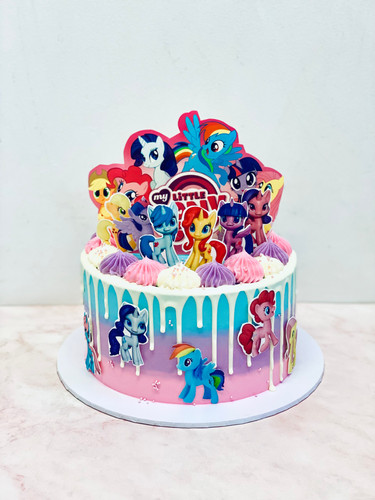 My Little Pony Birthday Cake cakewaves