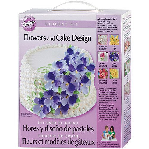 Flowers And Cake Design Studen Kit - Wilton