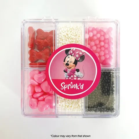 Sprink'd Minnie Mouse Bento Sprinkle Mix