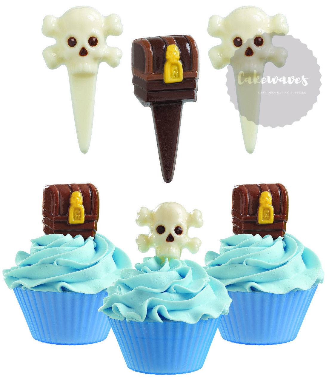 Pirate Candy Pick Mould