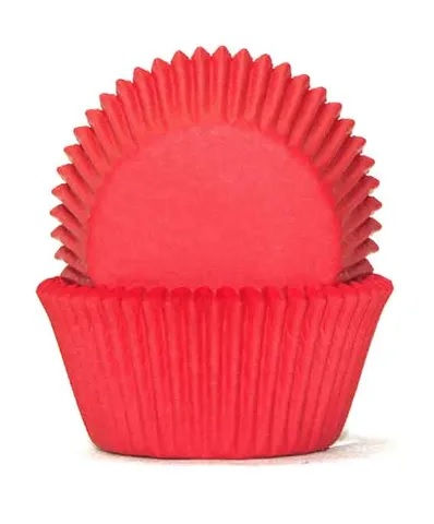 Cupcake Cases / Baking Cups Standard 100pc - Red
