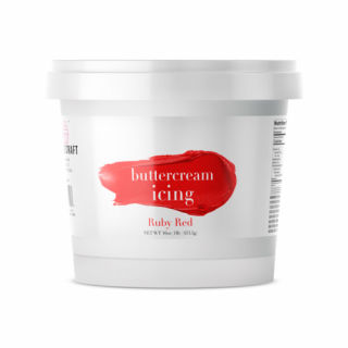 Cake Craft Buttercream - Ruby Red 453g
