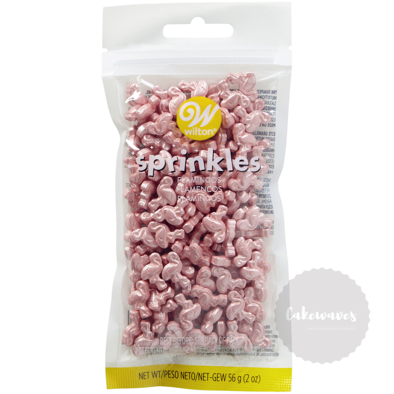 Pink Flamingo Sprinkles 56g pack