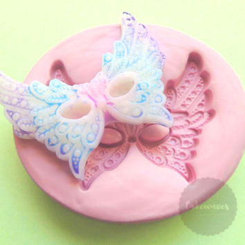 Mardi Gra Mask Silicone Moluld