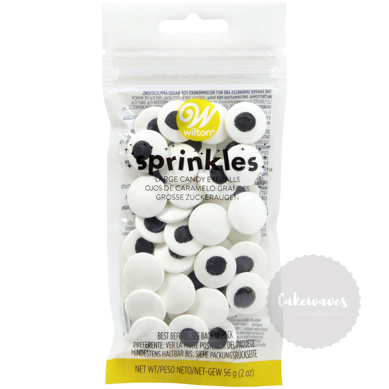 Large Candy Eye Sprinkles 56g