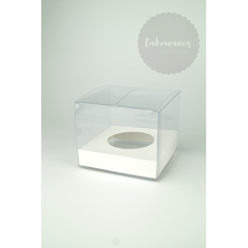Single Hold Clear Cupcake Box