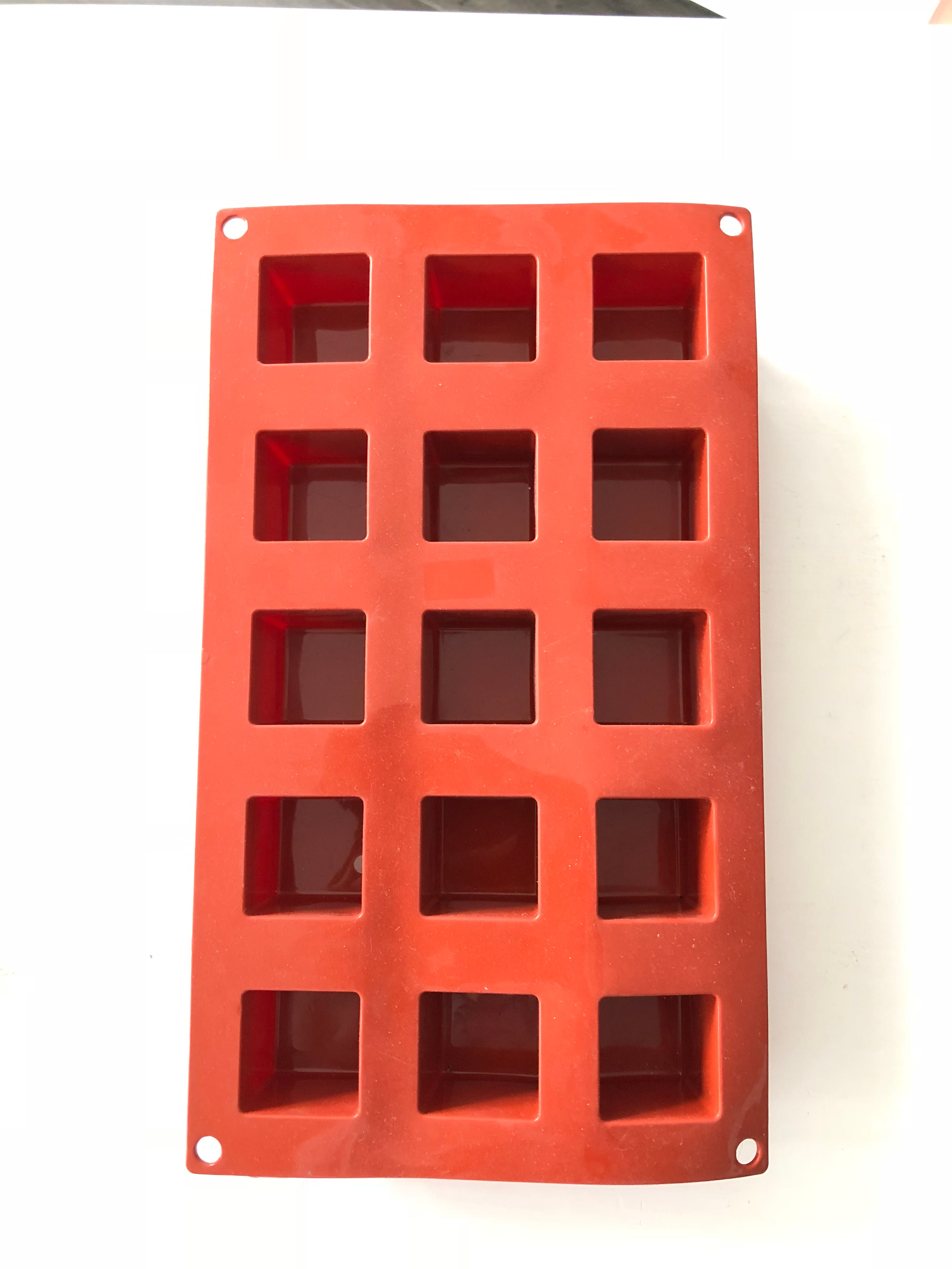 Silicone Bakeware - Square 15 cavity