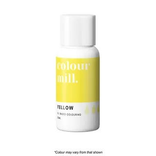 Colour Mill Oil Based Food Colour 20ml - Yellow