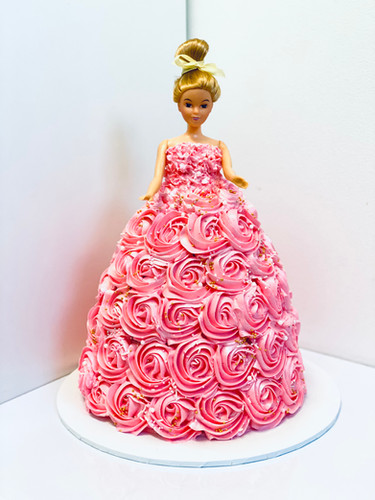 Barbie Doll Dolly Varden Birthday Cake cakewaves