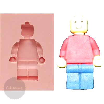 Lego Man Silicone Moluld - Small
