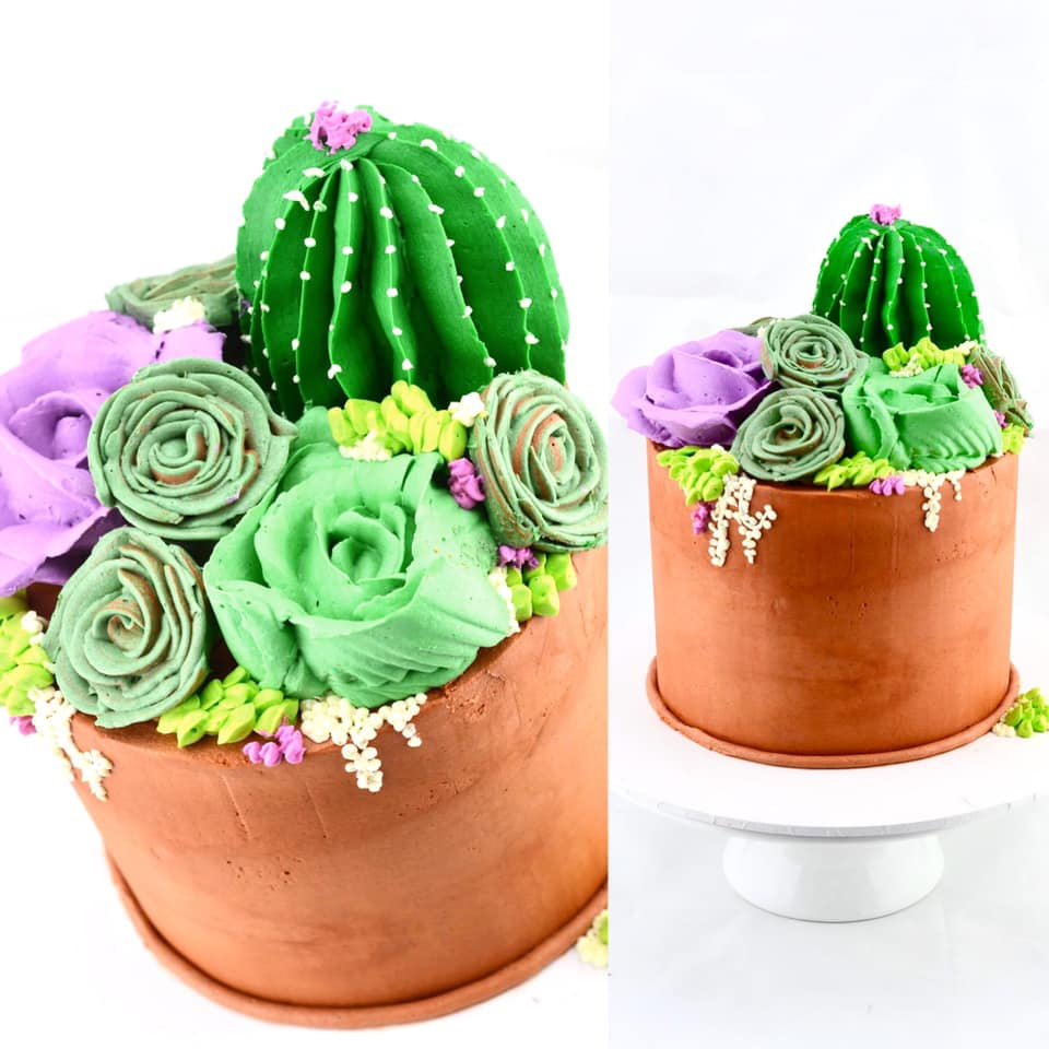 Buttercream Garden Themed Cake Class - 22 Feb 2020 | cakewaves