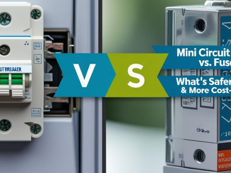 Mini Circuit Breaker vs. Fuse: What’s Safer, Smarter & More Cost‑Effective?