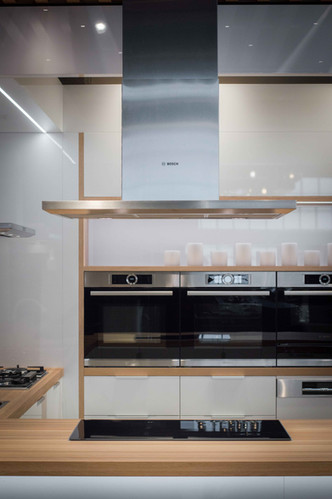 Bosch showroom kitchen design