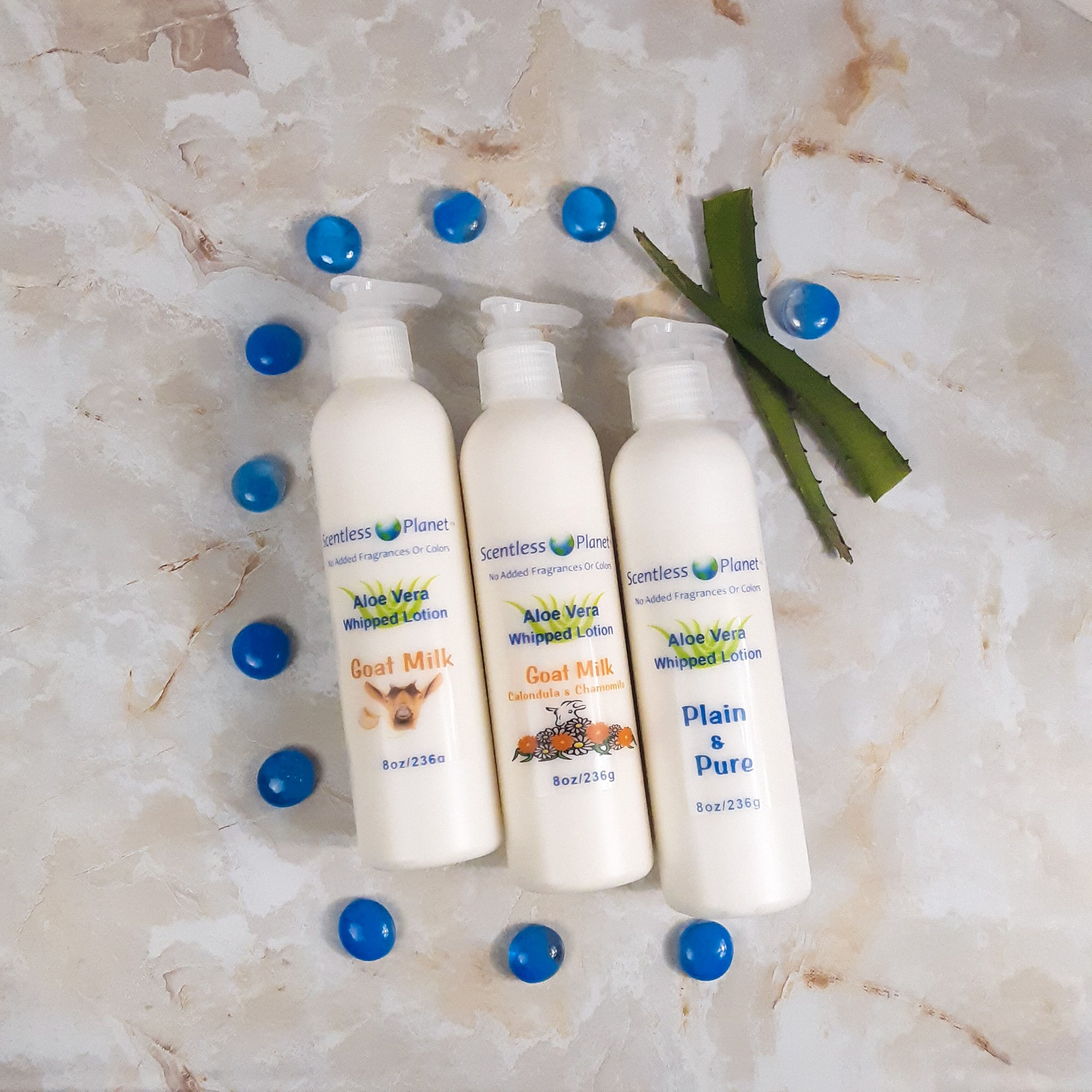 Aloe Vera Whipped Lotion Unfrag.