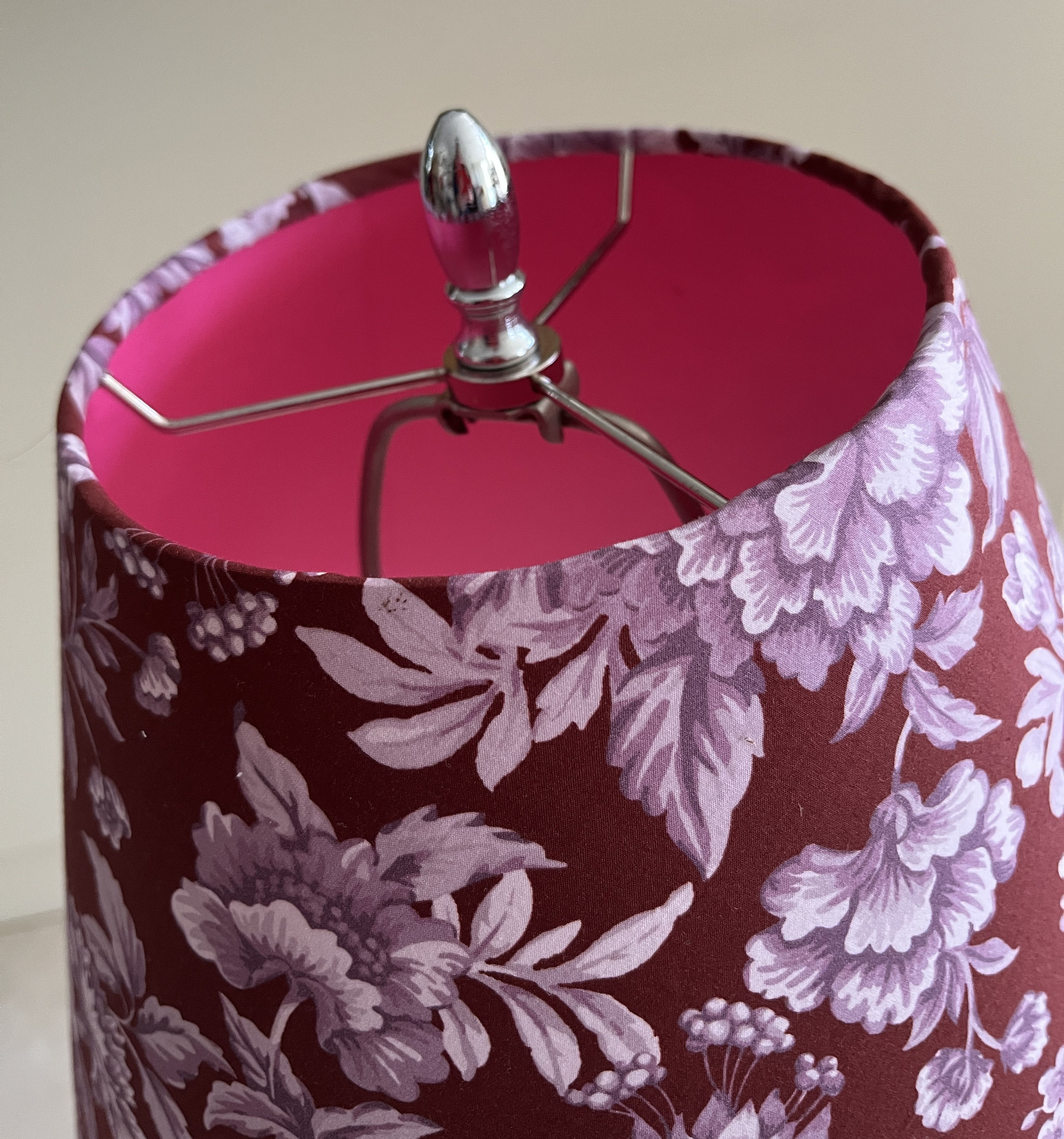 Lilac Floral lampshade