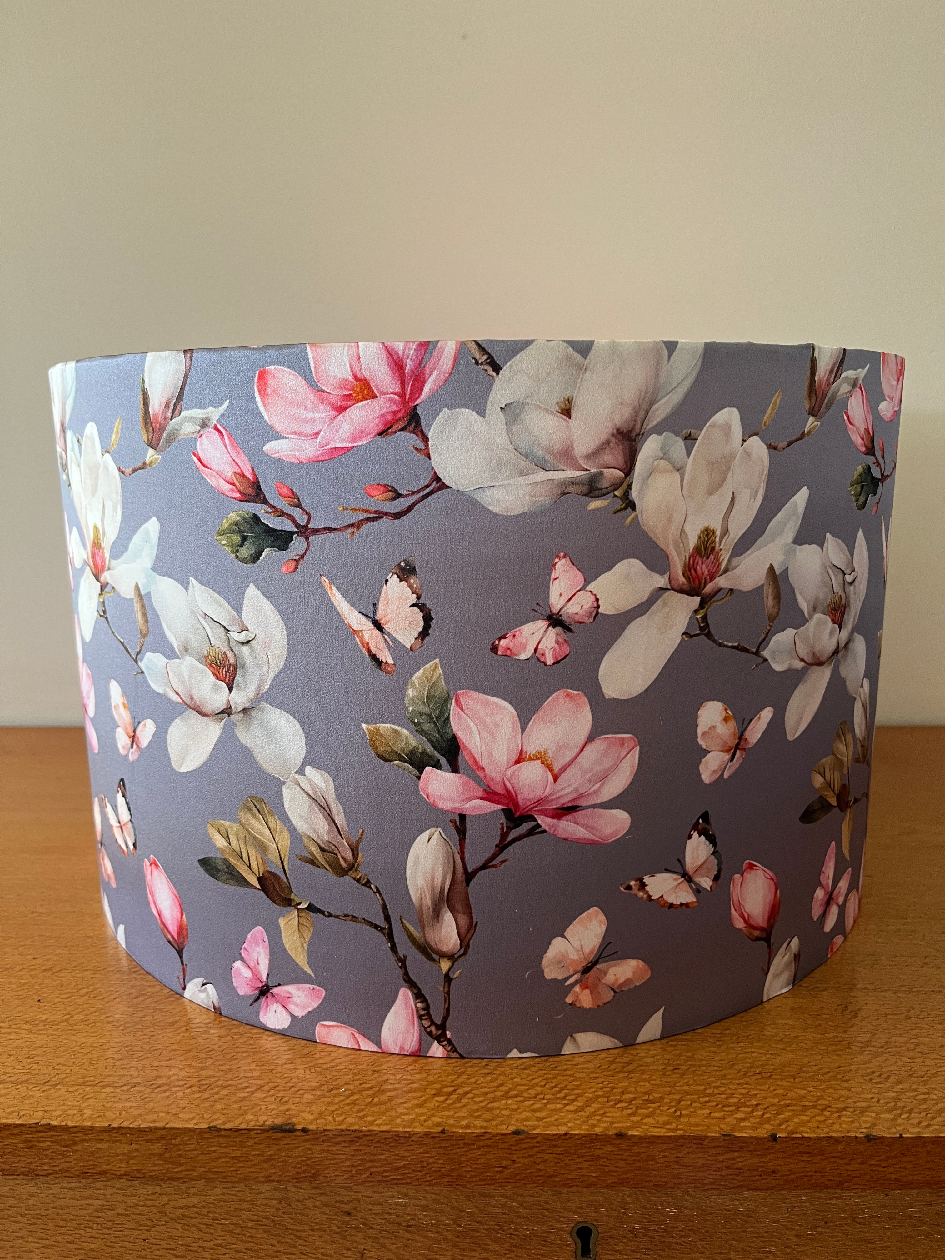 Silk butterflies and flowers