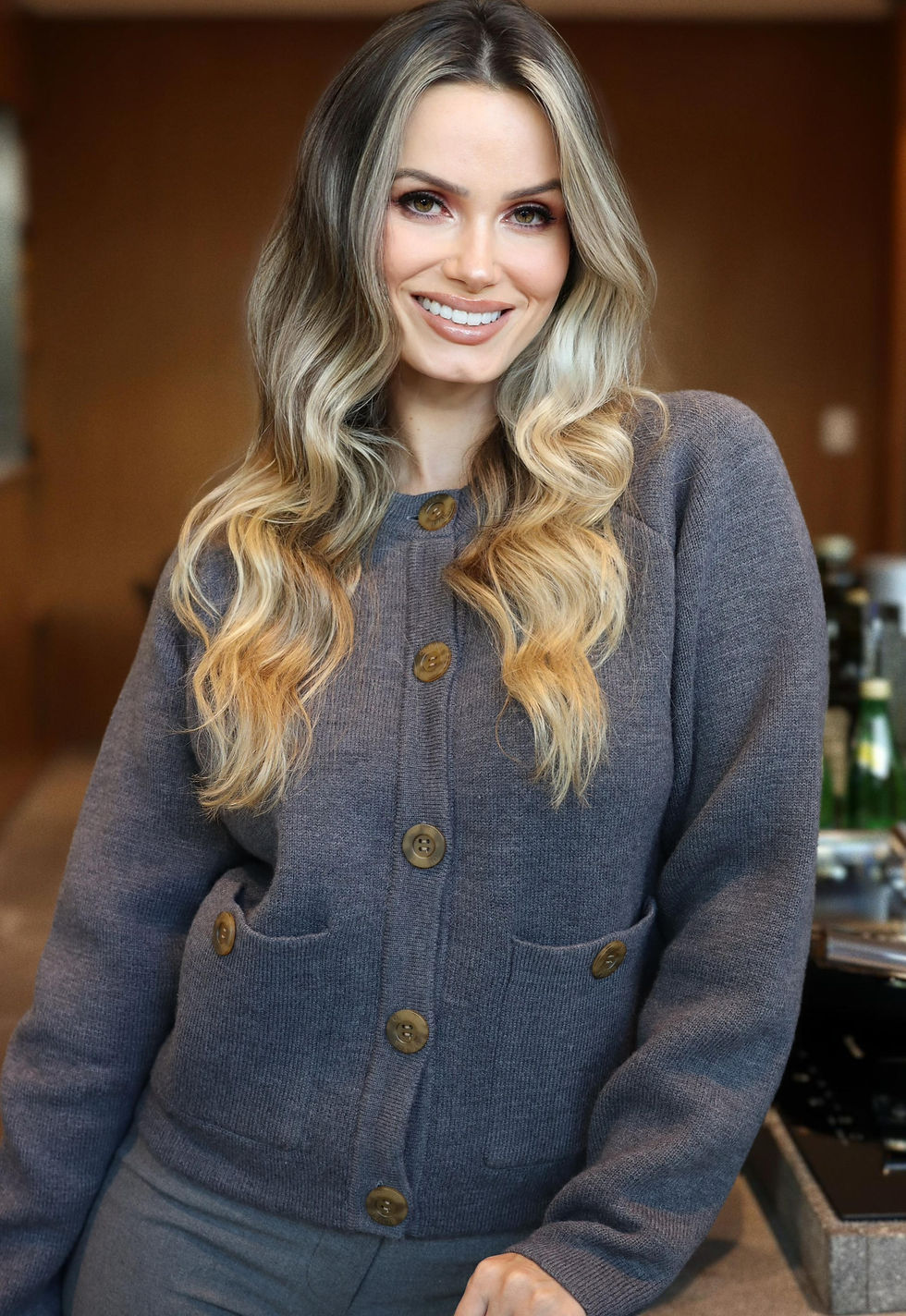 Miniatura: Cardigan Button