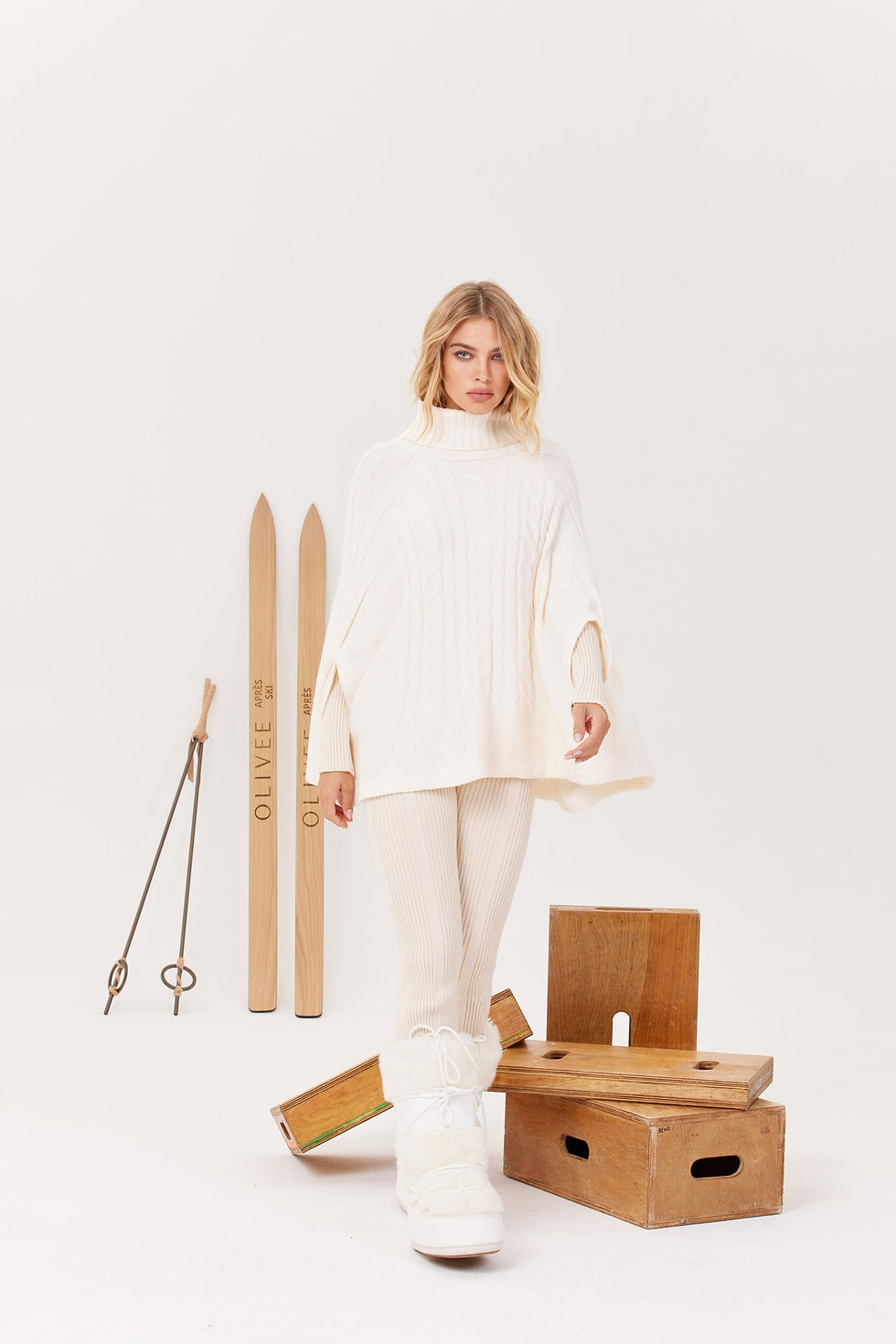 Miniatura: Poncho Tricot Madeline