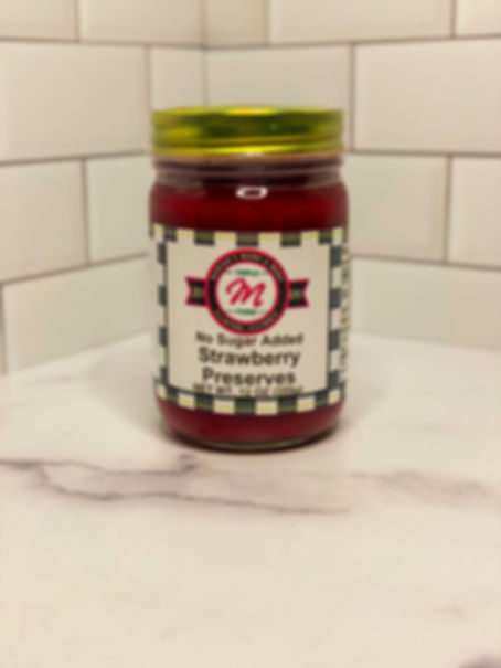 Sugarless Strawberry Jam